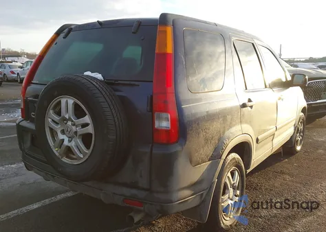 2004 Honda Cr-V Ex from USA, damaged, VIN SHSRD78834U251058